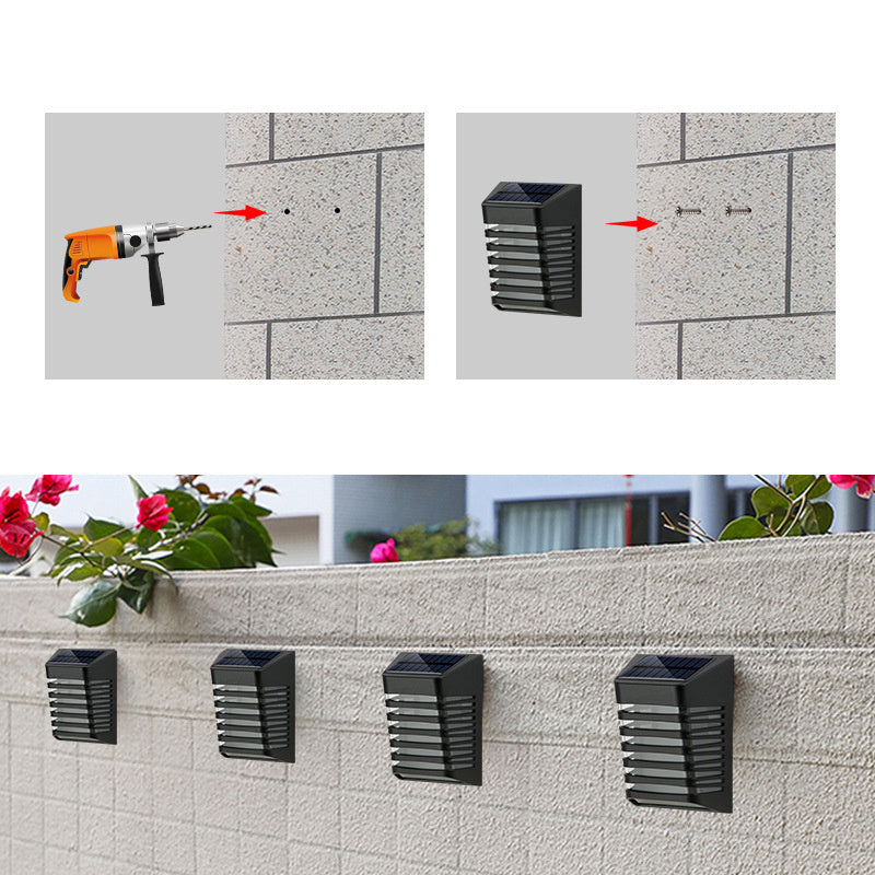 Solar Decorative Wall Lamp for Home & Garden