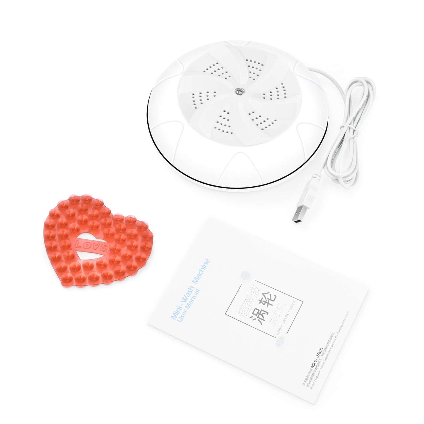 Small Convenient Turbo Washing Machine College Student Dormitory Washing Machine Travel Portable Mini Washing Machine