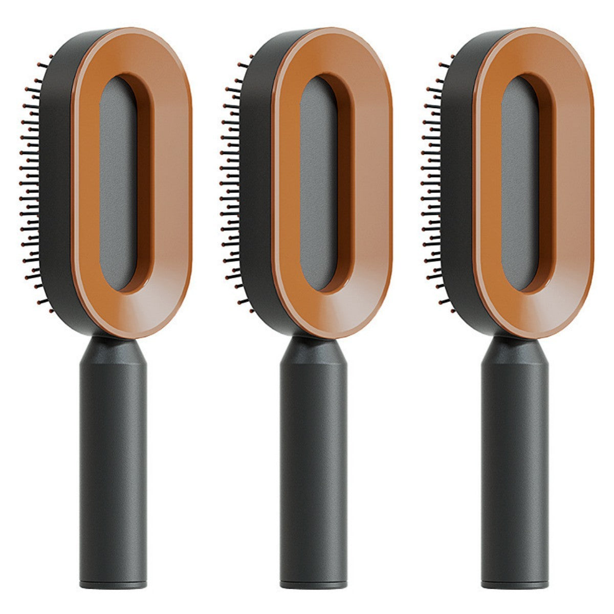 Scalp Massage Hair Brush – Anti-Frizz & Self-Cleaning