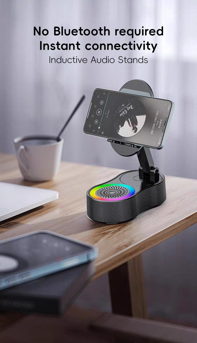 Bluetooth Speaker Three-in-one Phone Stand For Live Streaming