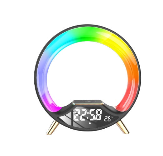3-in-1 Wireless Charger & Bluetooth Speaker Night Light