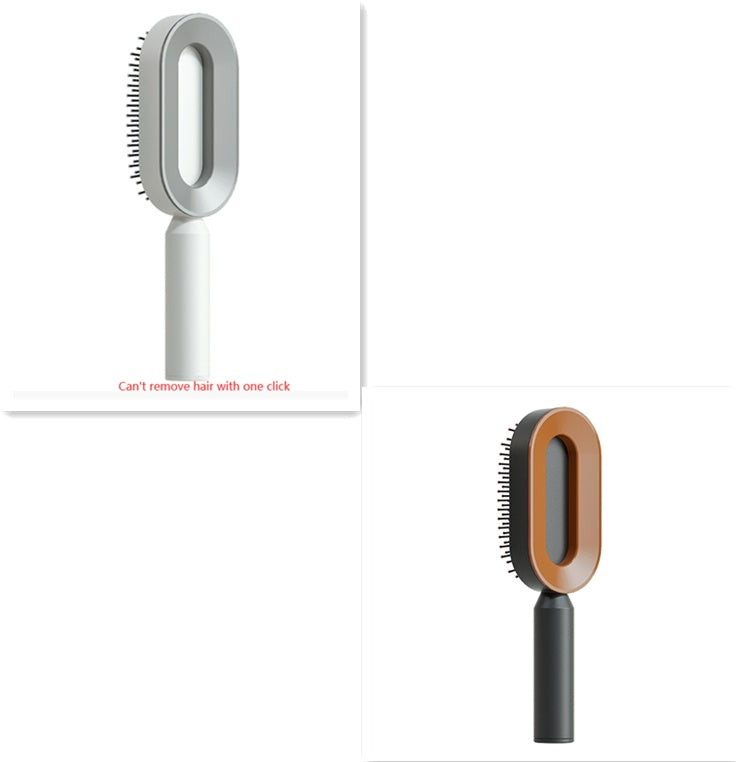Scalp Massage Hair Brush – Anti-Frizz & Self-Cleaning