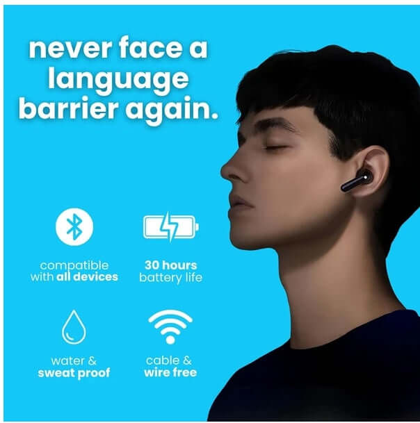 Real-Time Translator Earbuds with 144 Languages