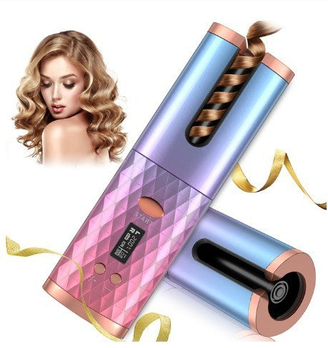 Portable Rechargeable Automatic Ceramic Hair Curler