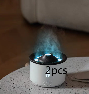 Volcano Flame Ultrasonic Essential Oil Humidifier & Diffuser