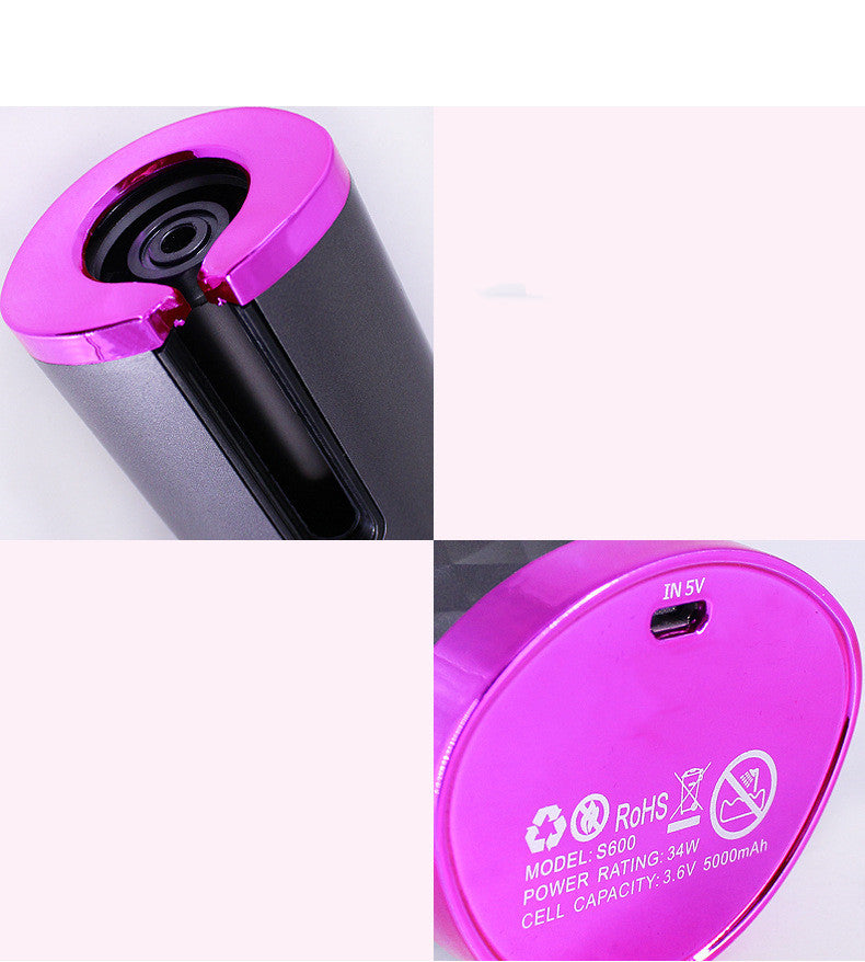 Portable Rechargeable Automatic Ceramic Hair Curler