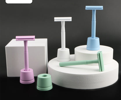 Explosive Diamond Pattern Manual RazorSafety Double-Sided Razor