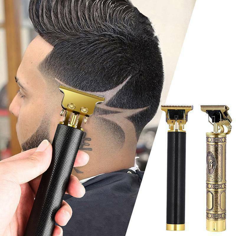 USB Electric Hair Clippers for men, featuring professional design and precision for hair cutting and beard trimming.