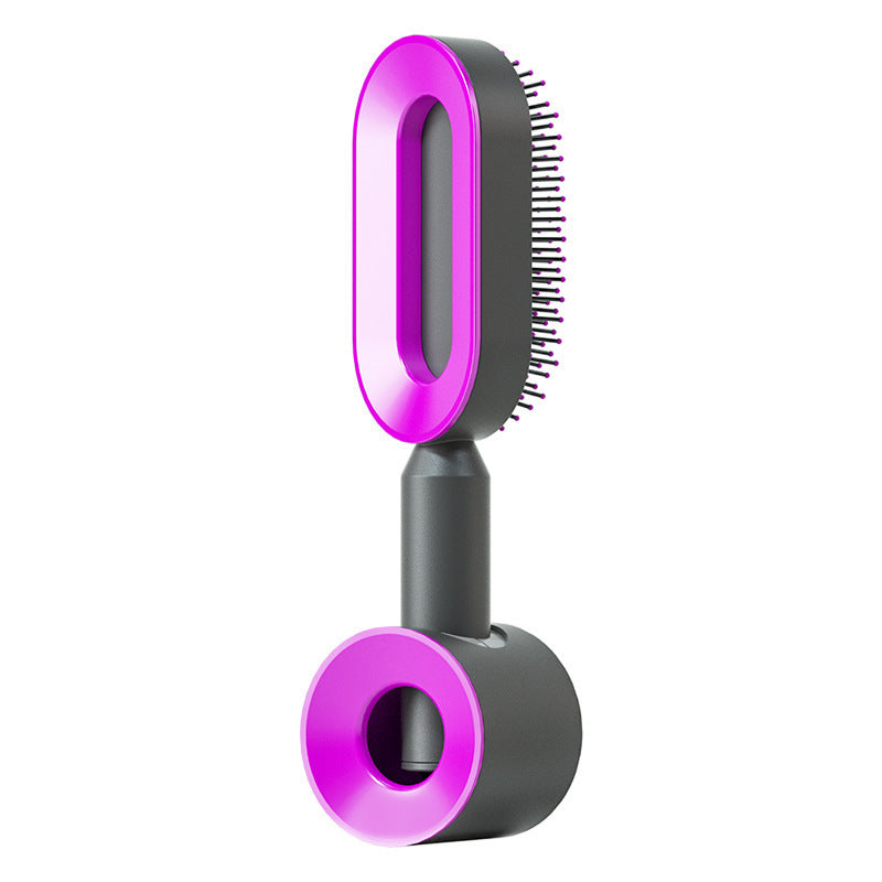 Scalp Massage Hair Brush – Anti-Frizz & Self-Cleaning