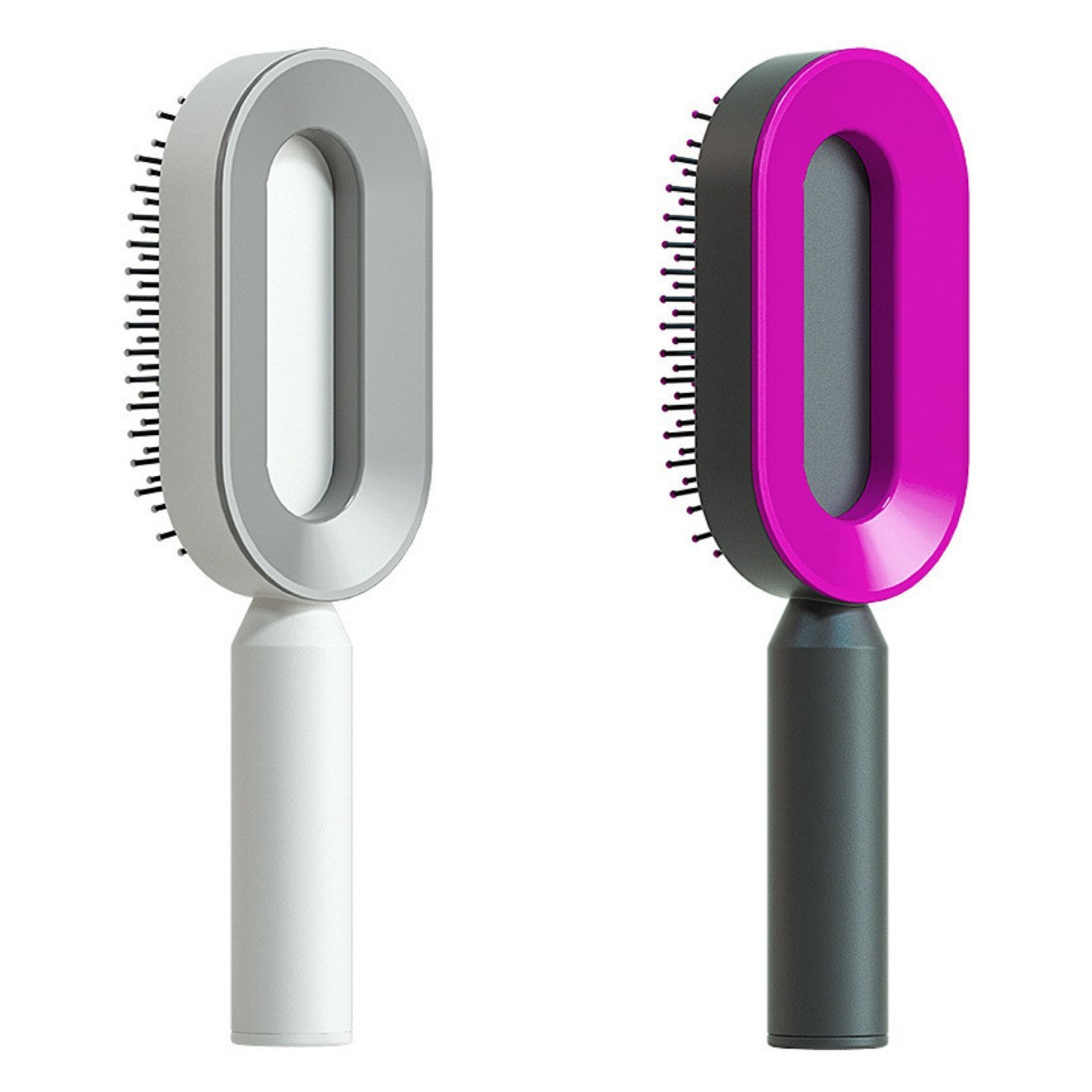 Scalp Massage Hair Brush – Anti-Frizz & Self-Cleaning