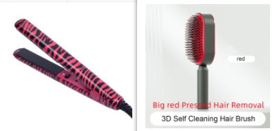 Scalp Massage Hair Brush – Anti-Frizz & Self-Cleaning