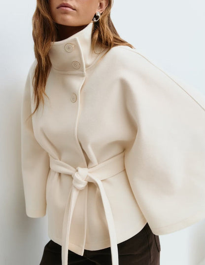 Women’s Loose Batwing Sleeve Winter Coat
