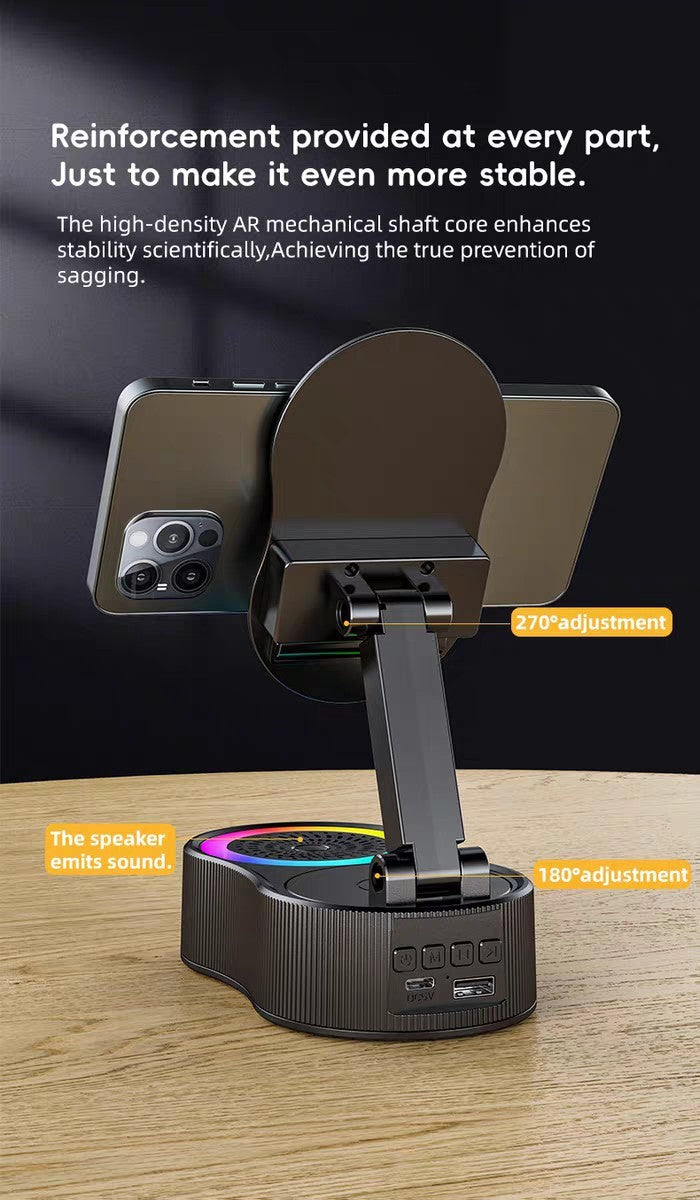 Bluetooth Speaker Three-in-one Phone Stand For Live Streaming
