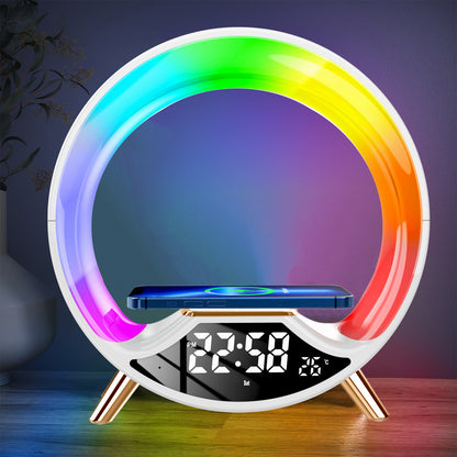 3-in-1 Wireless Charger & Bluetooth Speaker Night Light