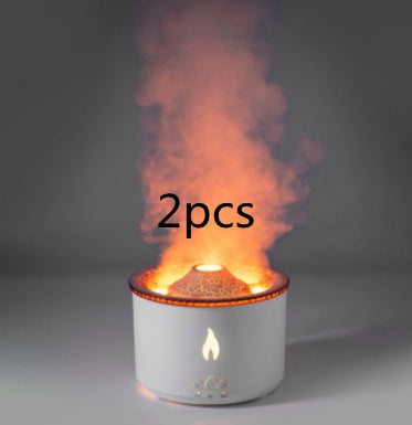 Volcano Flame Ultrasonic Essential Oil Humidifier & Diffuser