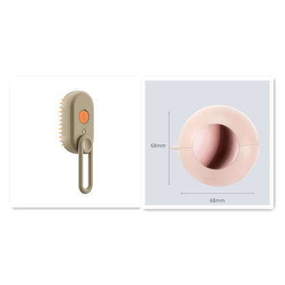 Steamy Pet Hair Removal & Massage Brush