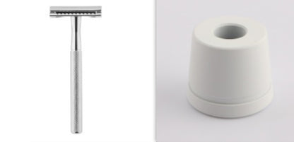 Explosive Diamond Pattern Manual RazorSafety Double-Sided Razor