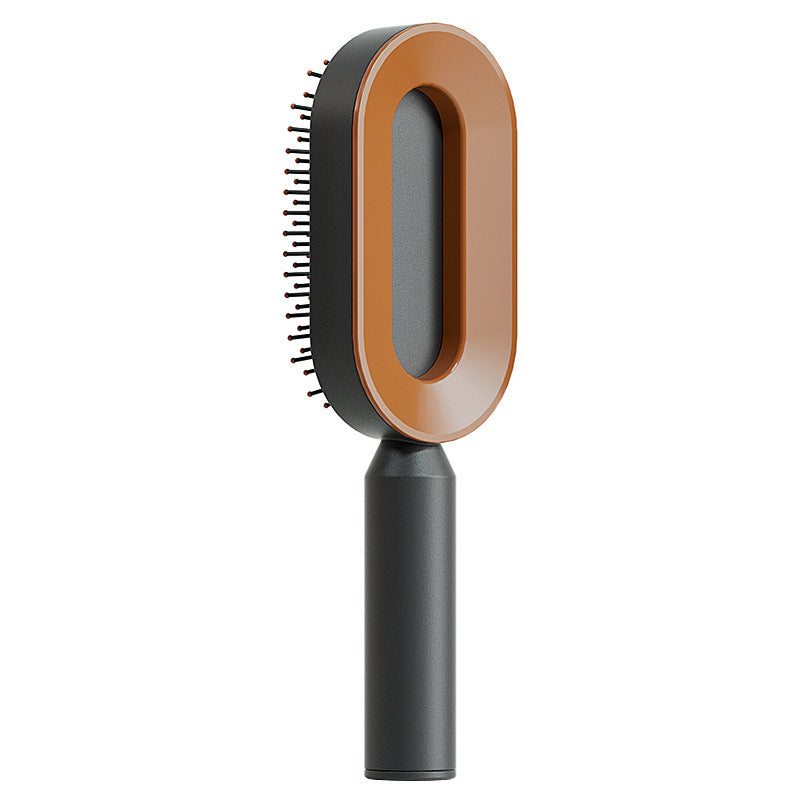 Scalp Massage Hair Brush – Anti-Frizz & Self-Cleaning
