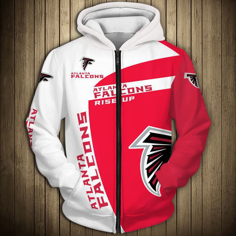 2022 New NFL American Football Hoodies 3d Digital Printing Long-sleeved Zipper Hooded Sweater Cardigan
