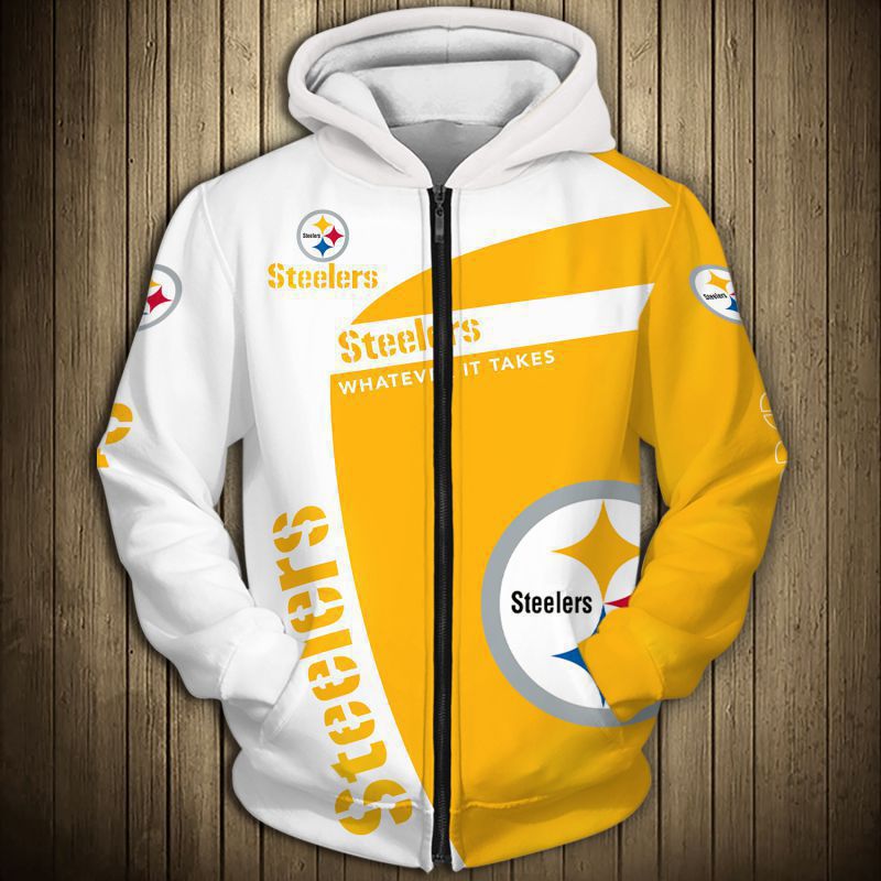2022 New NFL American Football Hoodies 3d Digital Printing Long-sleeved Zipper Hooded Sweater Cardigan