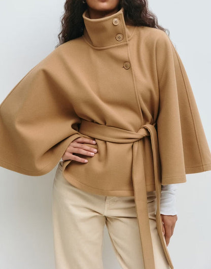 Women’s Loose Batwing Sleeve Winter Coat