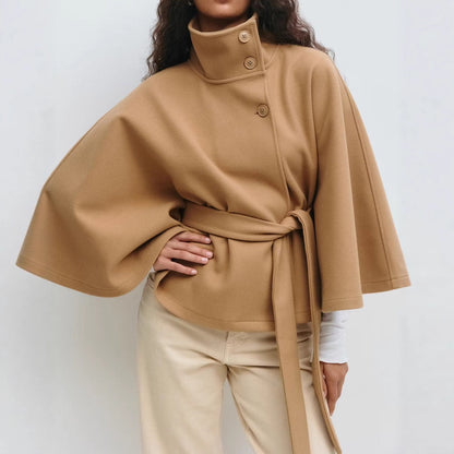 Women’s Loose Batwing Sleeve Winter Coat
