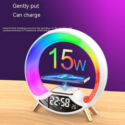 3-in-1 Wireless Charger & Bluetooth Speaker Night Light