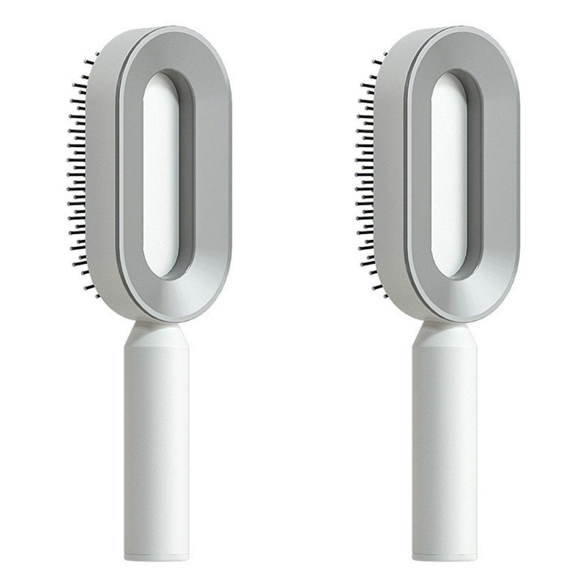 Scalp Massage Hair Brush – Anti-Frizz & Self-Cleaning