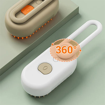 Steamy Pet Hair Removal & Massage Brush
