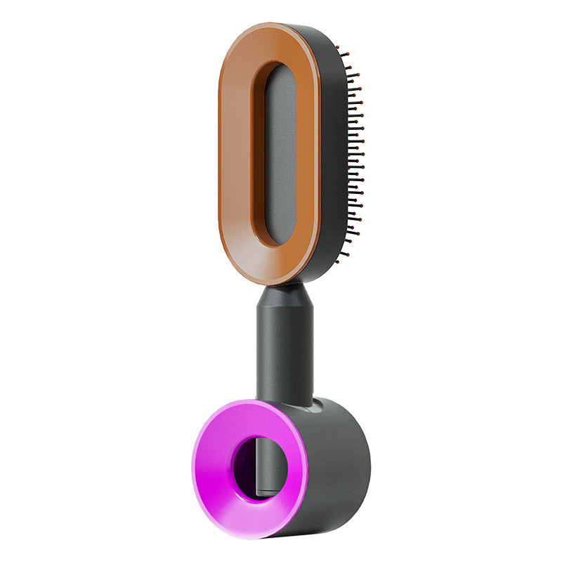 Scalp Massage Hair Brush – Anti-Frizz & Self-Cleaning