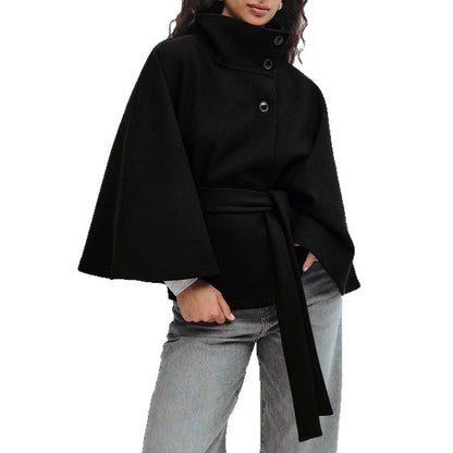 Women’s Loose Batwing Sleeve Winter Coat
